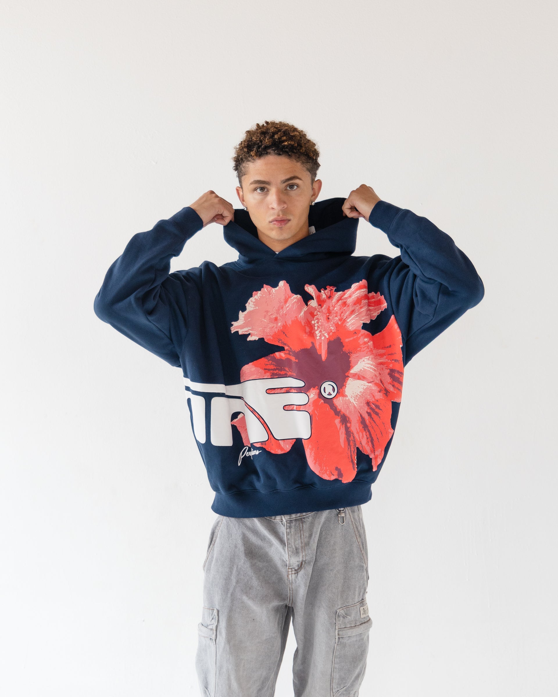 CHERRY HIBISCUS HOODIE