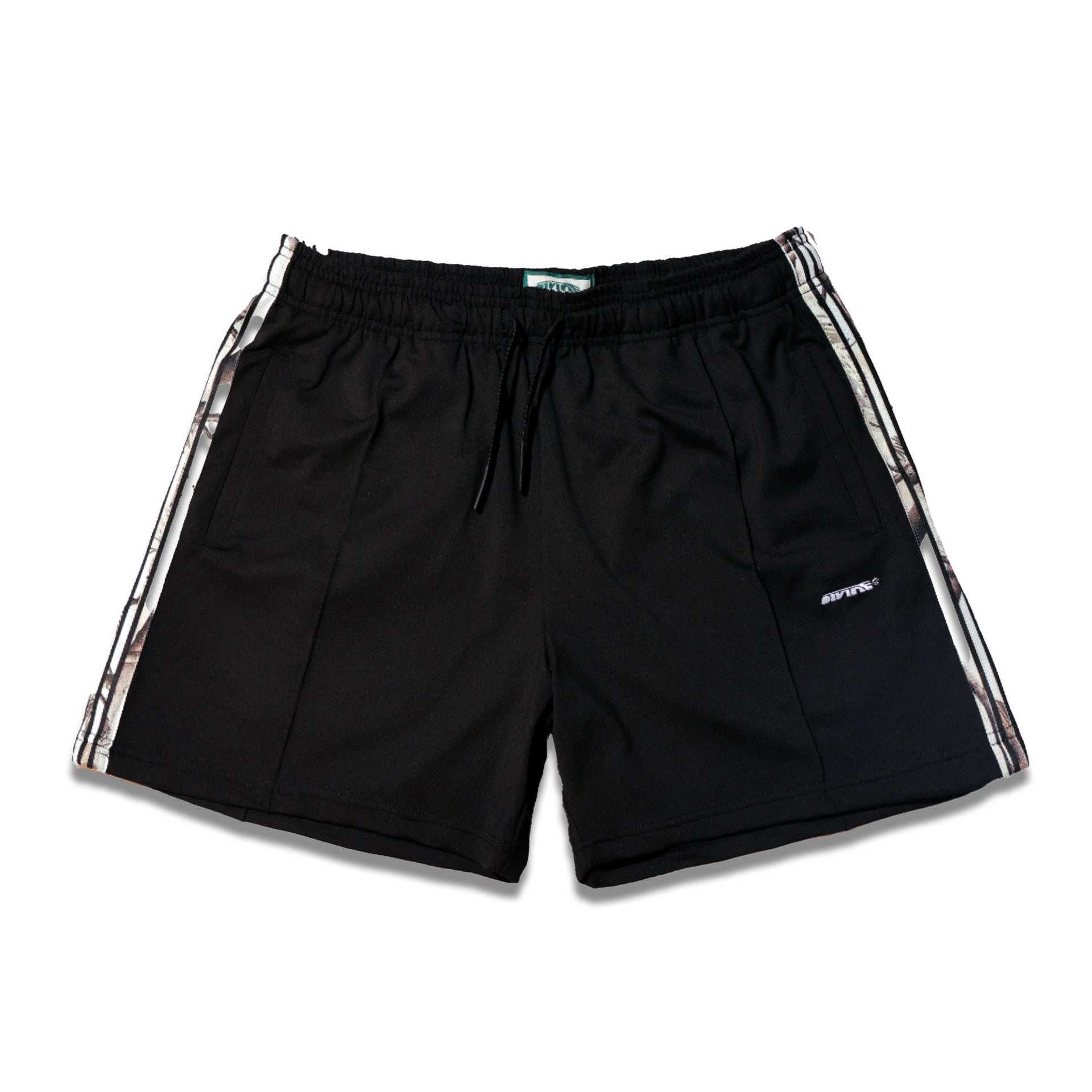 Camo Track Shorts